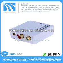 Coaxial or Toslink digital Digital to Analog Audio Decoder converter